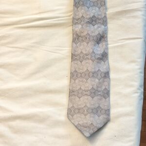 Croft & Barrow Geometric Gray Men's Tie